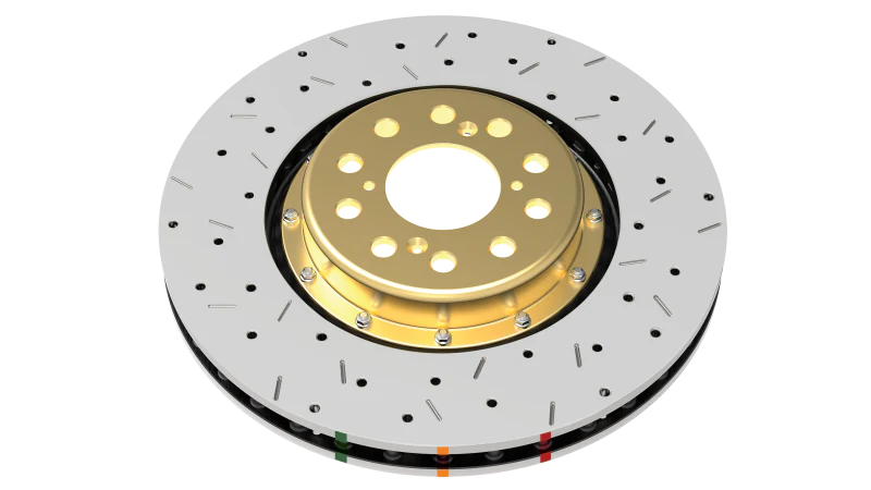 DBA 05-13 Chevrolet Corvette Base Front 5000 Series Drilled & Slotted Ring - Image 10
