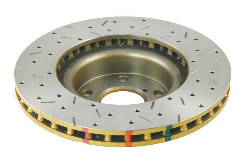 DBA 05-16 Saab 9-2X Linear/ 2.5i Front 4000 Series Drilled & Slotted Rotor - Image 3