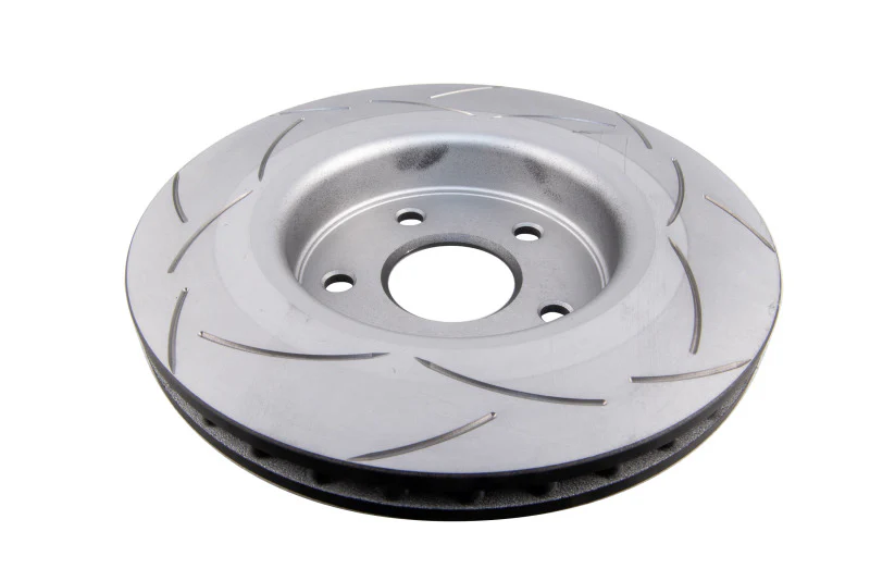 DBA 06-10 Jeep Commander Front Street Series Slotted Brake Rotor - Image 3