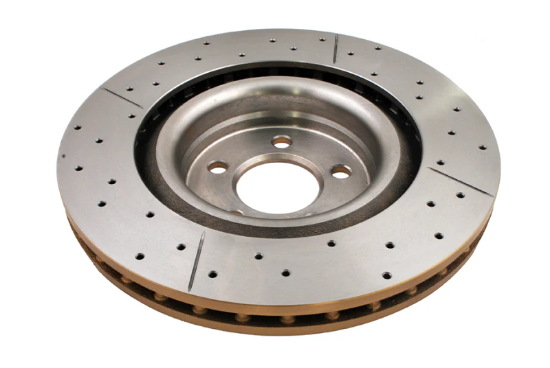 DBA 08-15 Dodge Challenger SRT-8 Front Drilled & Slotted Street Series Rotor - Image 2