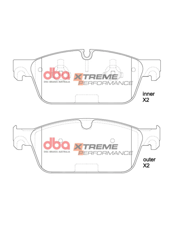 DBA 15-20 Chevrolet Suburban (Excl 6 Piston BBK)Front XP Performance Brake Pads - Image 4
