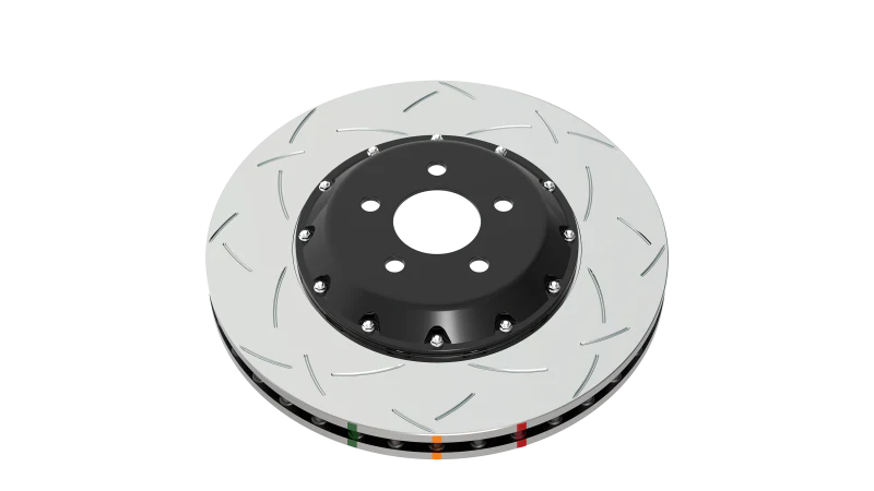 DBA 18-21 BMW 230I (w/M Perf Brakes) Front Rotor Front 5000 Series Slotted Rotor w/Sliver Hat - Image 3