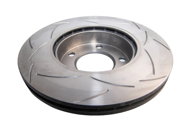 DBA 91-99 BMW 318i E36 Front Street Series Slotted Brake Rotor - Image 2