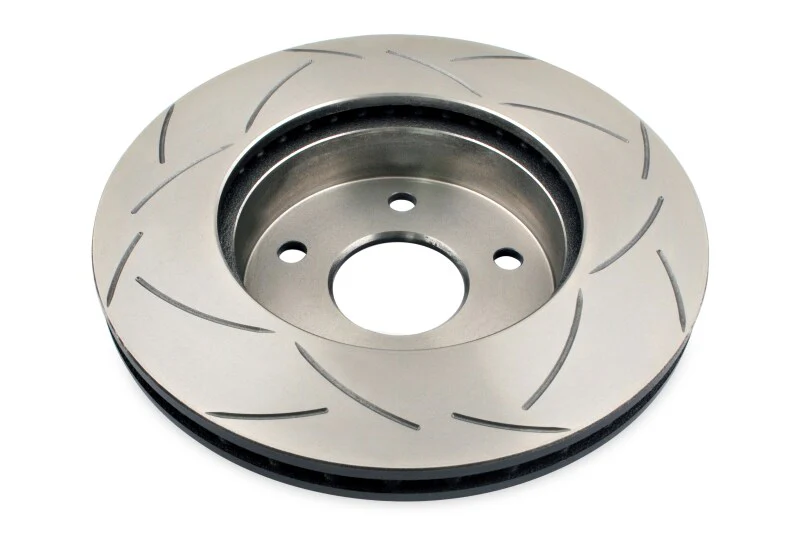 DBA 99-04 Jeep Grand Cherokee (Akebono Frt Caliper No. 4802) Front Street Series Slotted Brake Rotor - Image 2