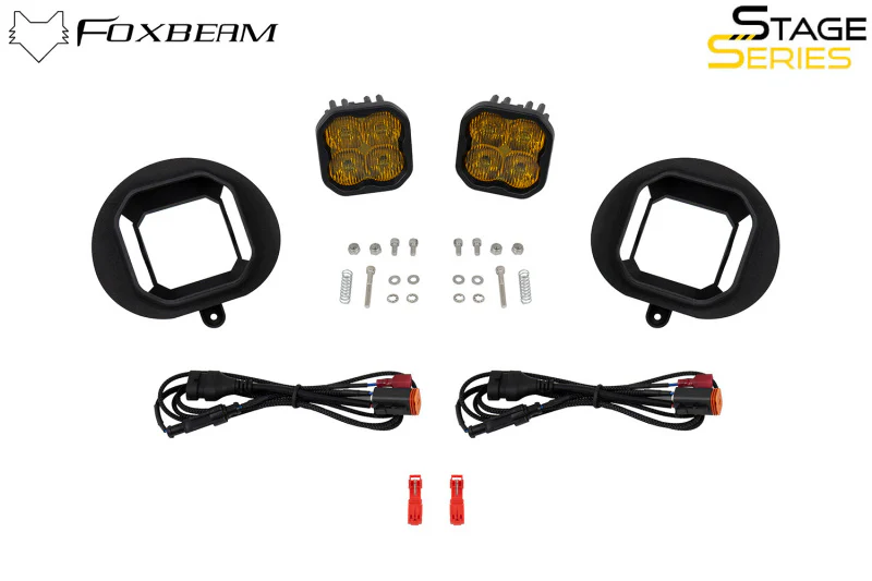 Diode Dynamics 06-09 Toyota 4Runner SS3 Type TR SAE Fog Light Kit - ABL White - Image 2