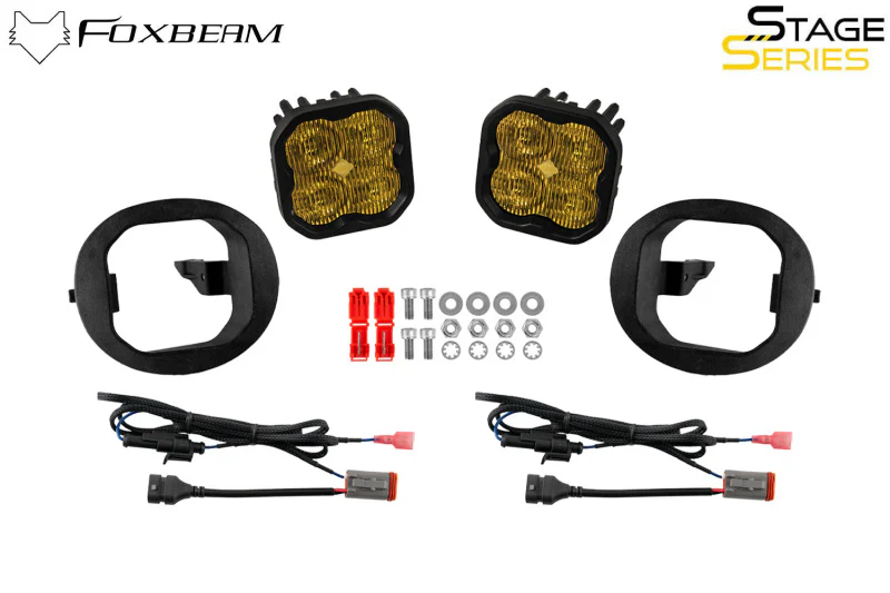 Diode Dynamics 06-09 Toyota 4Runner SS3 Type TR SAE Fog Light Kit - ABL White - Image 7