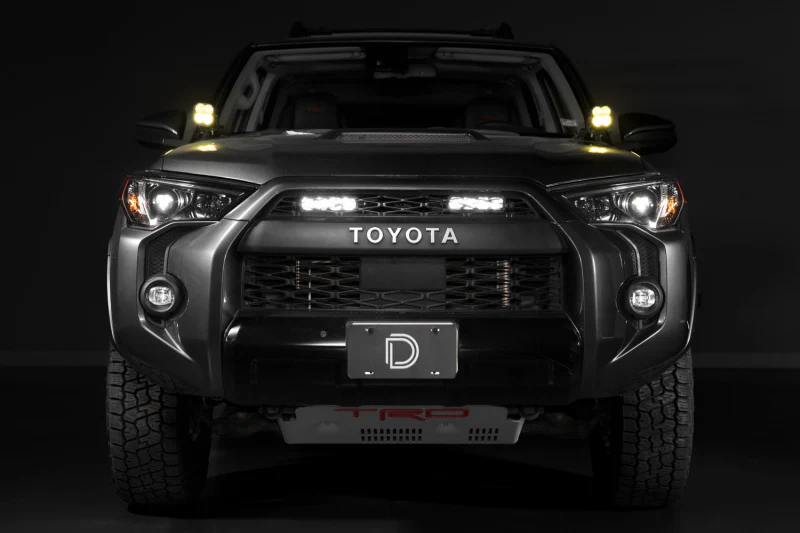Diode Dynamics 2014-2024 Toyota 4Runner SS6 Sport LED Kit Yellow Driving 3000K - Image 4
