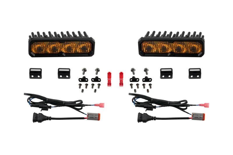 Diode Dynamics 2022-2026 Toyota Tundra Fog SS6 Sport LED Kit White 6000K - Image 2
