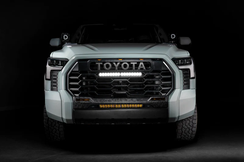 Diode Dynamics 2022-2026 Toyota Tundra Pro Grille SS20 Pro LED Kit White Combo 6000K - Image 6