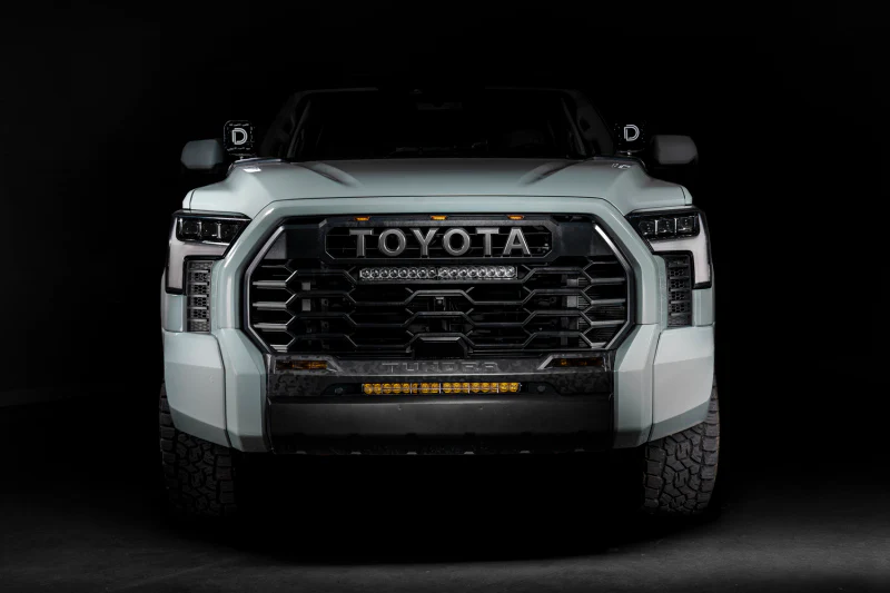Diode Dynamics 2022-2026 Toyota Tundra Pro Grille SS20 Pro LED Kit White Combo 6000K - Image 7