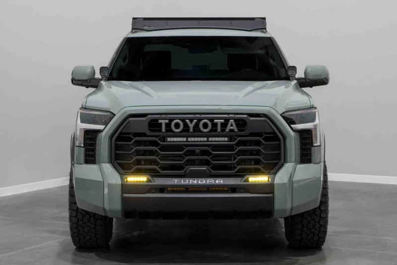 Diode Dynamics 2022 Toyota Tundra SS6 LED Fog Light Kit - Amber Wide - Image 7