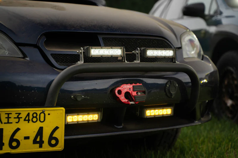 Diode Dynamics 6 In LED Light Bar Single Row Straight SS6 - Amber Wide Light Bar (Single) - Image 3
