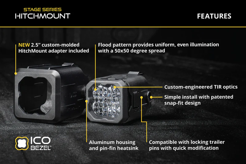 Diode Dynamics HitchMount LED Pod 4-Pin Reverse Kit C1R - Image 7