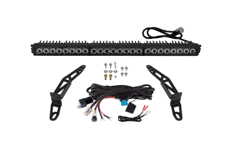 Diode Dynamics Jeep 2018 SS30 Bumper LED Kit Sport White Combo ABL