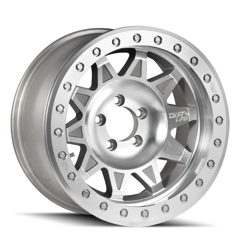 Dirty Life 9302 Roadkill Race 17x9 / 8x165.1 BP / -14mm Offset / 130.8mm Hub Machined Wheel-Beadlock - Image 3