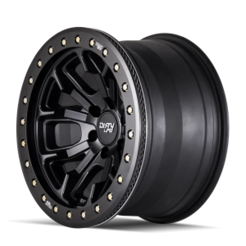 Dirty Life 9303 DT-1 17x9 / 8x170 BP / -12mm Offset / 130.8mm Hub Matte Black Wheel- Beadlock - Image 2