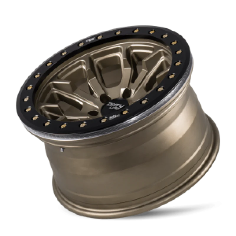 Dirty Life 9303 DT-1 20x9 / 8x165.1 BP / 0mm Offset / 130.8mm Hub Satin Gold Wheel - Beadlock - Image 3