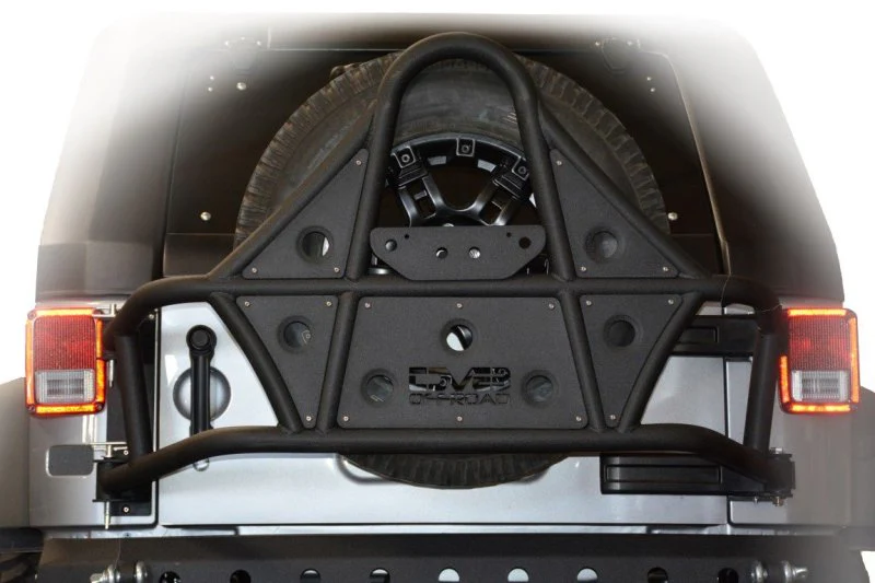 DV8 Offroad 07-18 Jeep Wrangler Body Mounted Tire Carrier - Image 12