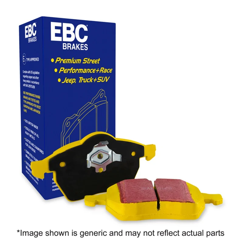 EBC 2018+ Mercedes-Benz G63 AMG (BM463) 4.0TT Yellowstuff Rear Brake Pads - Image 4