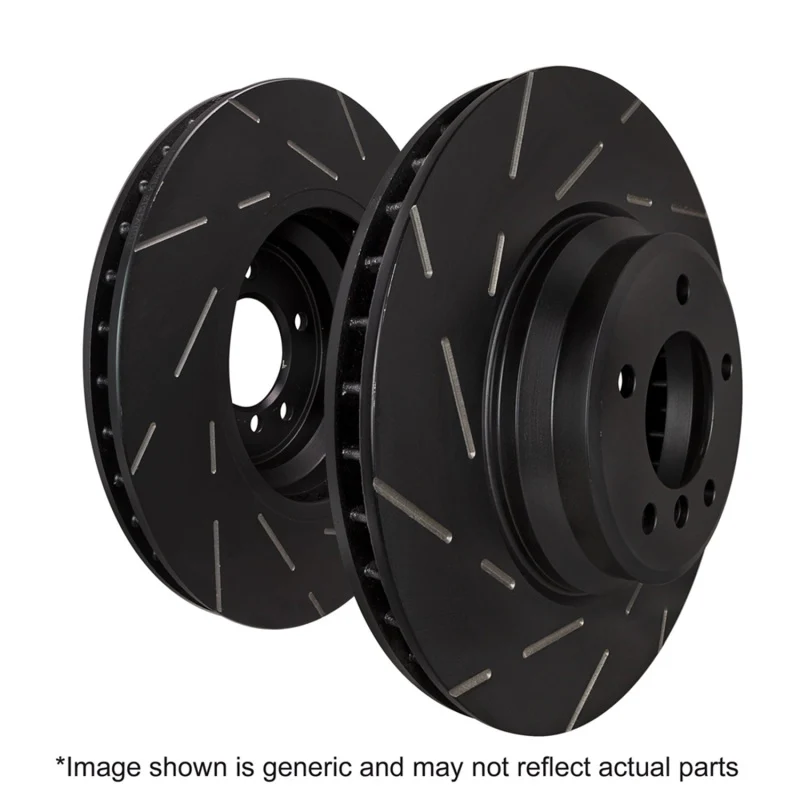 EBC 2021+ Porsche Macan 2.0T (w/350mm Front Rotors) Rear USR Slotted Rotors - Image 4