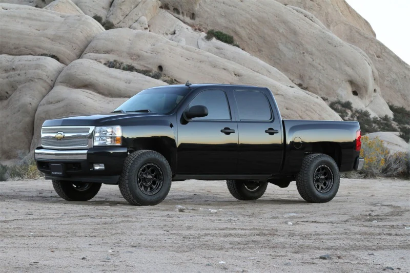 Fabtech 07-18 GM K1500 w/OE Forged UCA 3.5in UCA System w/DL 2.5 Coilovers & Rear DL Shocks - Image 2