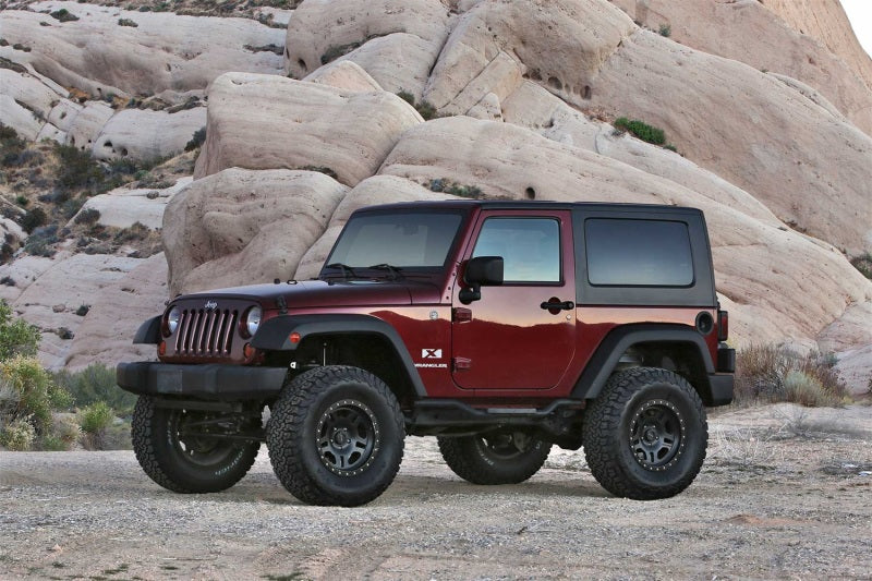Fabtech 07-18 Jeep JK 4WD 2-Door 3in Sport System w/Perf. Shocks - Image 2