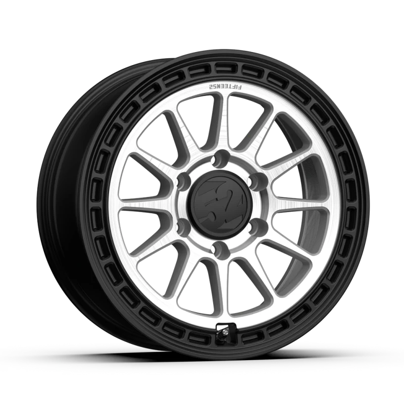 fifteen52 Range HD 17x8.5 5x127 0mm ET 71.5mm Center Bore Machined Clear/Gloss Black Wheel - Image 3