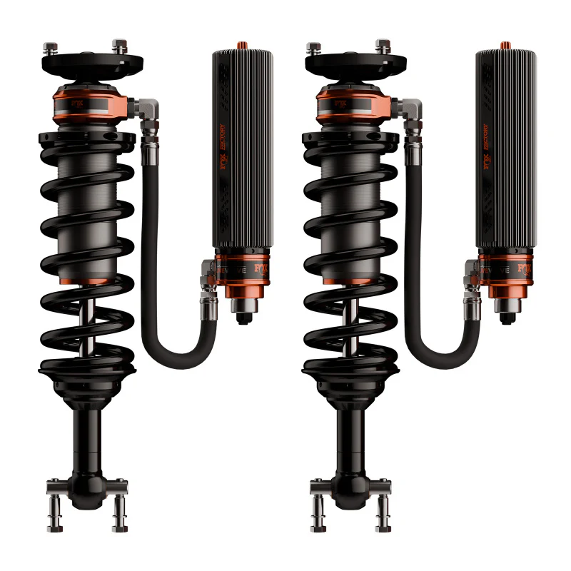 Fox 21-23 Ford F150 Supercrew 3.2 Factory Race Live Valve Front Coilover - 2-2.5in Lift - Image 2