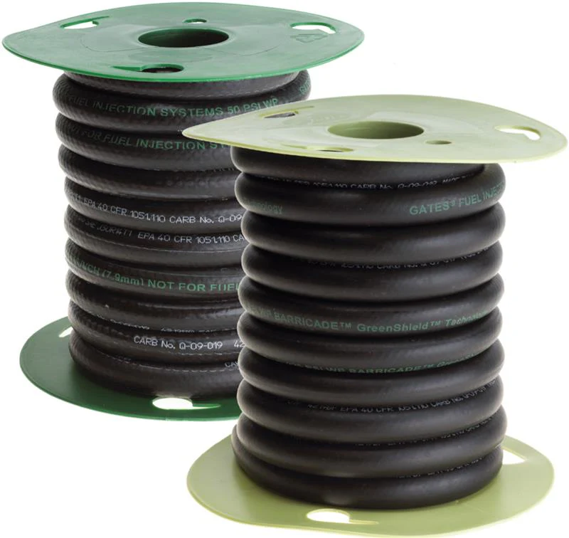 Gates 1/4in x 2 feet (Clamshell) 225 PSI Barricade Fuel Injection Hose w/ GreenShield Technology - Image 2