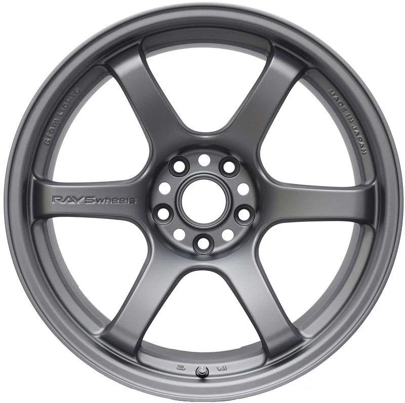 Gram Lights 57DR 15x8.0 +28 4x100 Gun Blue Wheel - Image 2