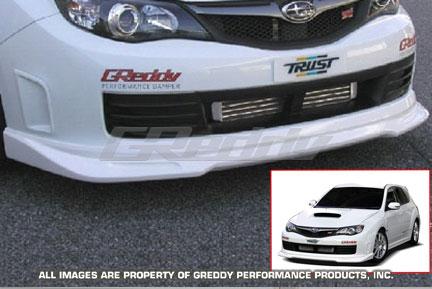 GReddy 08+ WRX & STi Front Lip Spoiler ** Must ask/call to order** - Image 2