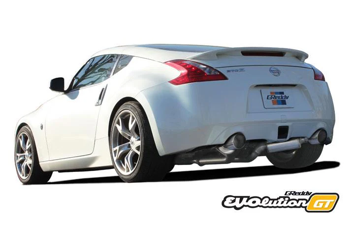GReddy 09-17 Nissan 370Z Evolution GT Full Dual Cat-Back Exhaust - Image 3