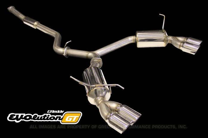 GReddy 11-14 Subaru STI Sedan Evolution GT Exhaust - Image 2