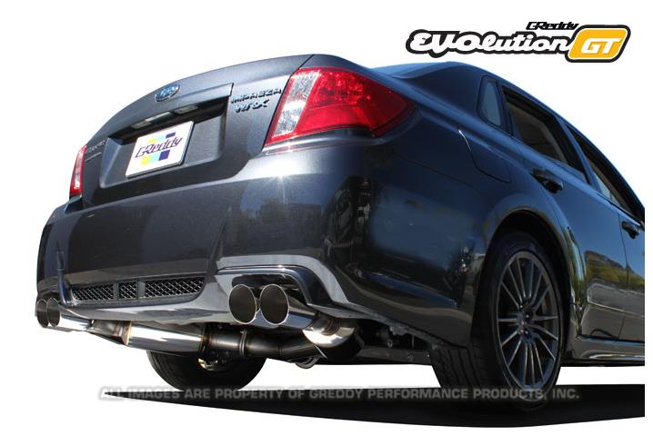 GReddy 11-14 Subaru STI Sedan Evolution GT Exhaust - Image 3