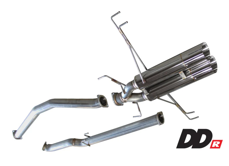 GReddy 2017+ Honda Civic Sport 5DR/Type-R DD-R Non-Resonated Exhaust - Image 2