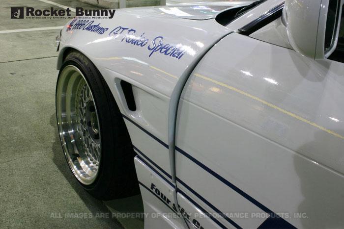 GReddy 89-93 Nissan Silvia 2Dr Full Rocket Bunny (PS13) F,S,R Aero Kit V1 **Must Ask/Call to Order** - Image 3
