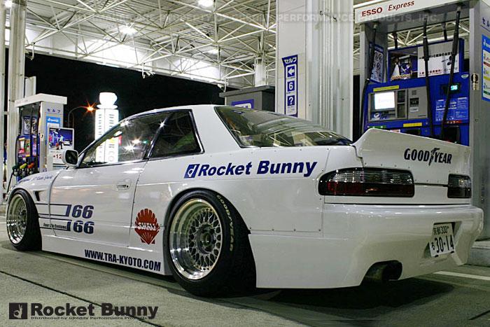 GReddy 89-93 Nissan Silvia 2Dr Full Rocket Bunny (PS13) F,S,R Aero Kit V1 **Must Ask/Call to Order** - Image 4
