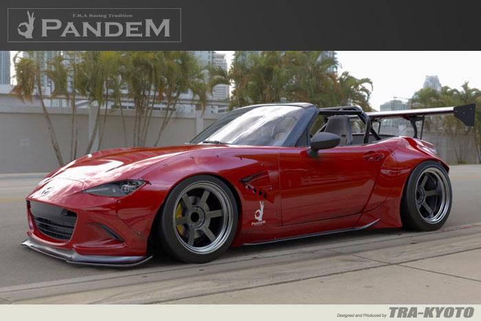 GReddy 90-98 Mazda Miata Rocket Bunny Full Wide-Body Aero Kit w/o Wing - Image 2