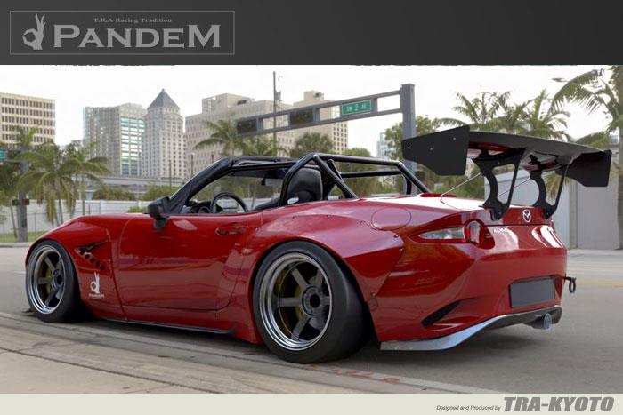 GReddy 90-98 Mazda Miata Rocket Bunny Full Wide-Body Aero Kit w/o Wing - Image 3