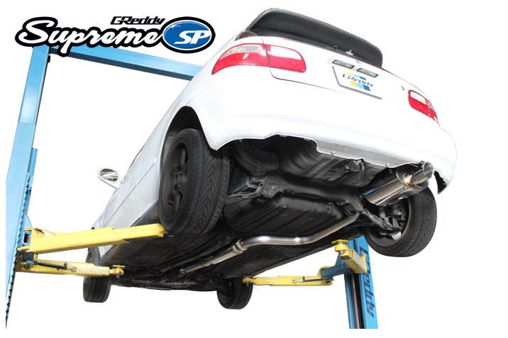 GReddy 92-95 Honda Civic EG Hatchback 76mm Turbo/Swap Supreme SP Cat-Back Exhaust - Image 4