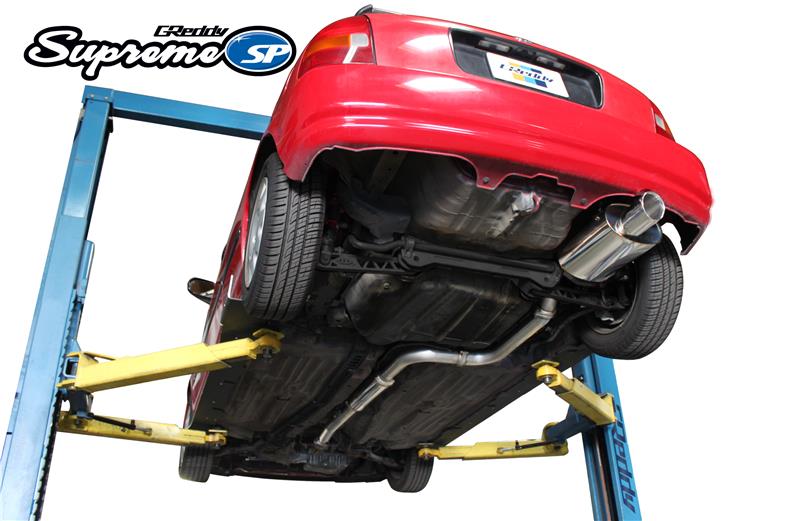 GReddy 96-00 Honda Civic EK Hatchback (w/ K-Series Swap) Supreme SP Exhaust - Image 4