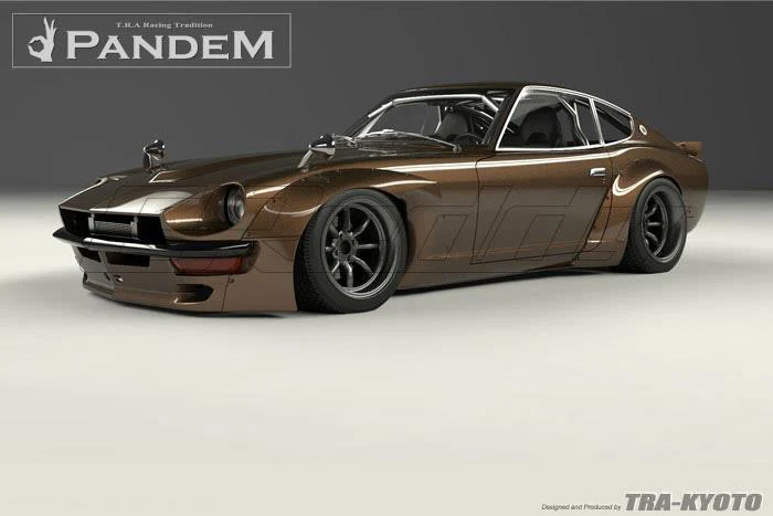 GReddy Datsun 240Z (S30) Full Pandem Wide-Body Aero Kit - Image 3