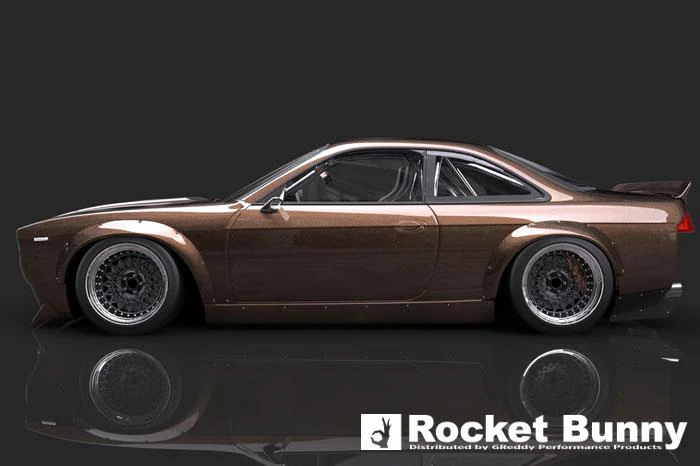 GReddy Pandem 95-98 Nissan 240SX Rocket Bunny S14 V2 Front Lip - Image 4