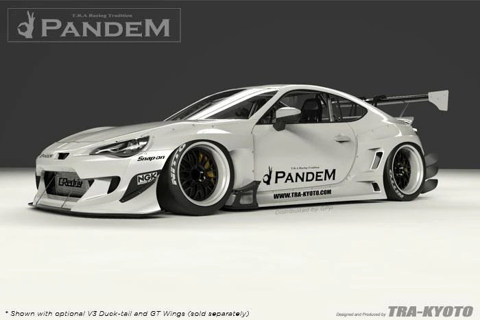 GReddy Pandem V3 Aero / Toyota 86 / Scion FR-S / Subaru BRZ Aero Kit without Wings - Image 4