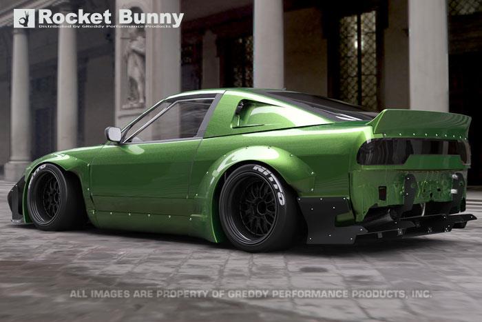 GReddy RPS13 V2 Rocket Bunny Aero Side Skirts Only - Image 3