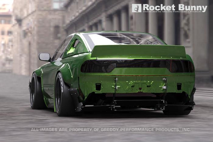 GReddy RPS13 V2 Rocket Bunny Aero Side Skirts Only - Image 7