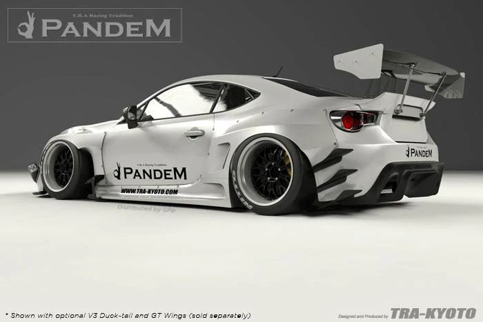 GReddy Scion FR-S Pandem Wide Body V3 Front Splitter - Image 6