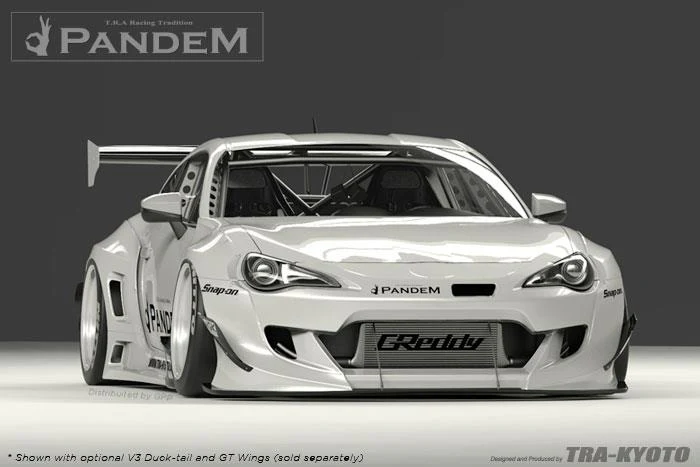 GReddy Scion FR-S Pandem Wide Body V3 Rear Diffuser - Image 3