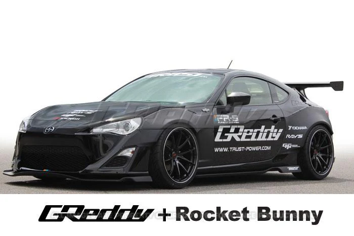 GReddy X Rocket Bunny Side Skirts (2 pcs) - Image 2