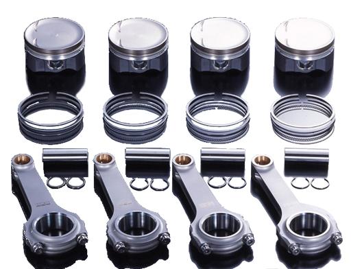 HKS Ni Piston Kit SR20 86 - Image 2